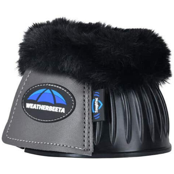2025 WeatherBeeta Tough-Tec Prime Fleece Trim Rubber Bell Boots 1027523 - Grey